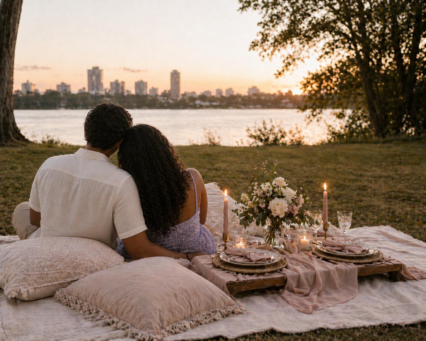 The founders enjoying a picnic in Brisbane